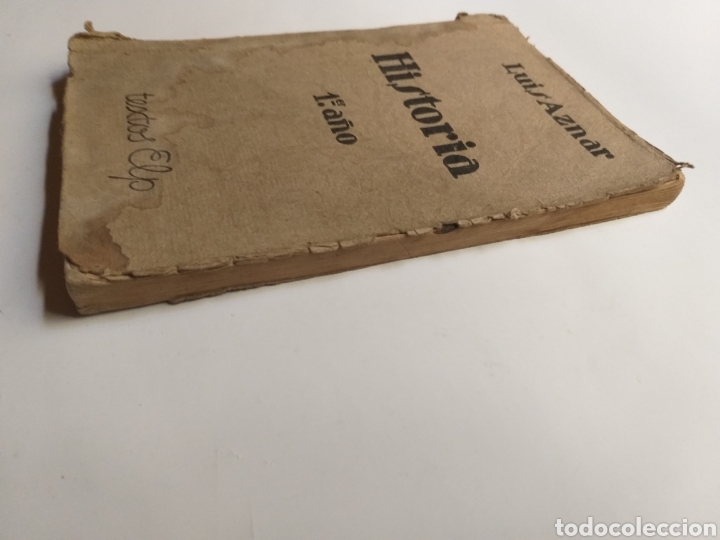 Libros de segunda mano: Historia primer curso . Libro de lecturas Luis Aznar Texto E L P - Foto 4