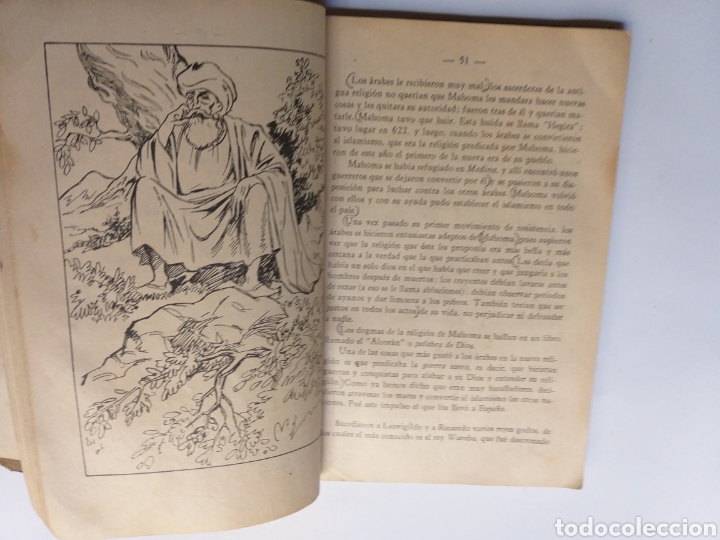 Libros de segunda mano: Historia primer curso . Libro de lecturas Luis Aznar Texto E L P - Foto 8