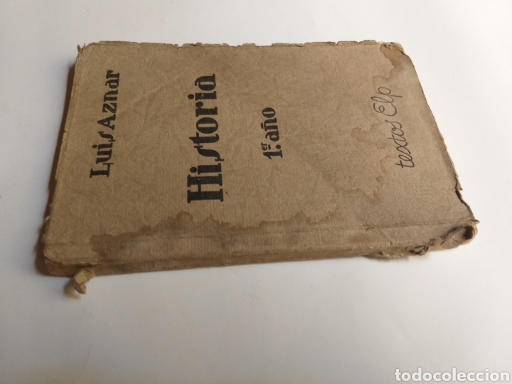 Libros de segunda mano: Historia primer curso . Libro de lecturas Luis Aznar Texto E L P - Foto 14