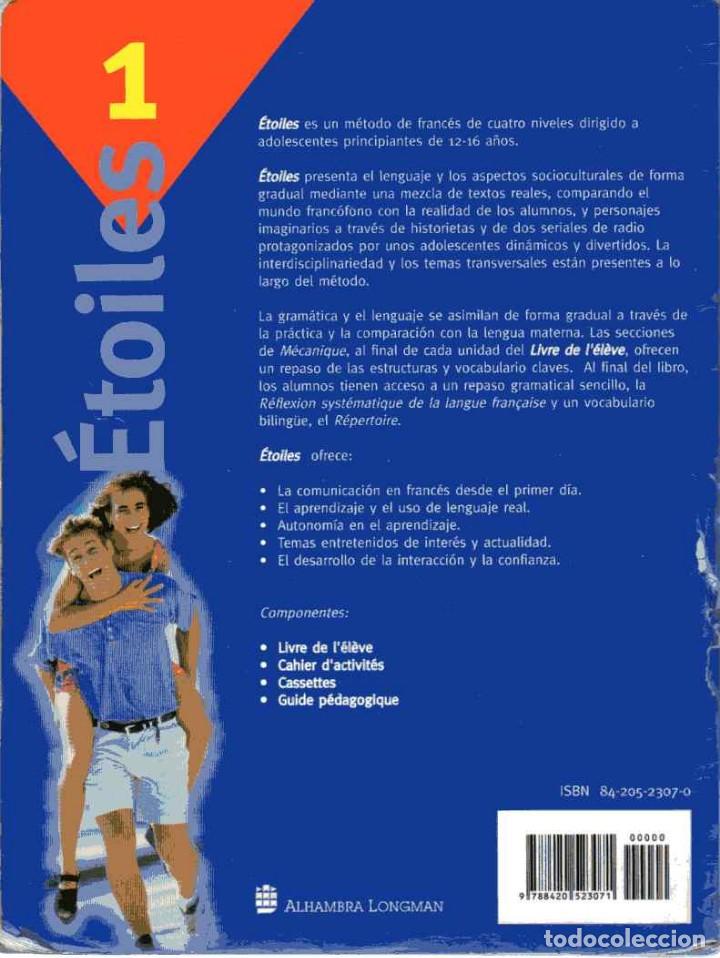 Libros de segunda mano: &Eacute;TOILES - M&Eacute;THODE DE FRAN&Ccedil;AIS - LIVRE DE L&Eacute;L&Egrave;VE - ALHAMBRA 1996 - Foto 3
