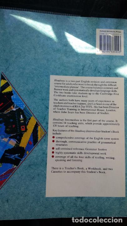 Libros de segunda mano: HEADWAY - STUDENTS BOOK , INTERMEDIATE John, Liz Soars - Foto 4