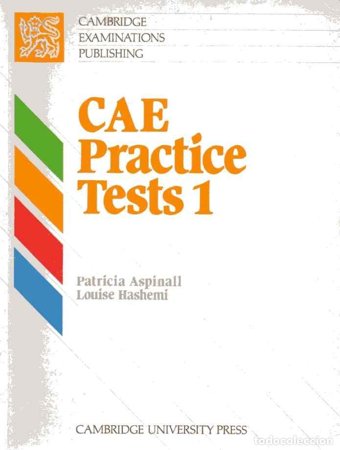Libros de segunda mano: CAE - PRACTICE TEST 1 - CAMBRIDGE UNIVERSITY PRESS 1991 - Foto 1