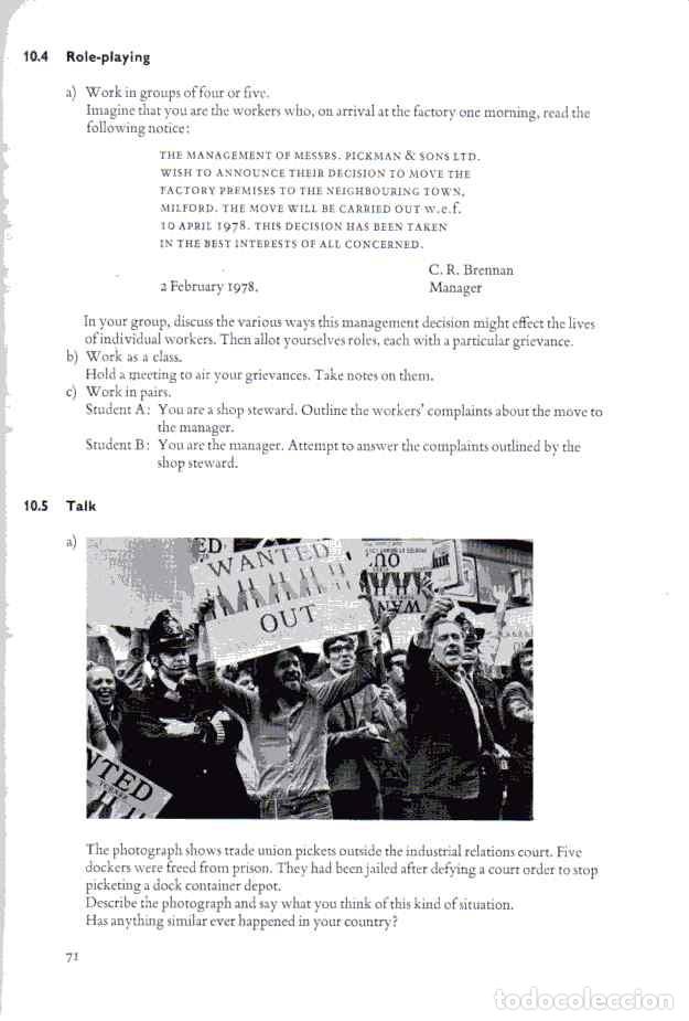 Libros de segunda mano: OVER TO YOU - ROY BOARDMAN - CAMBRIDGE UNIVERSITY PRESS 1979 - Foto 3