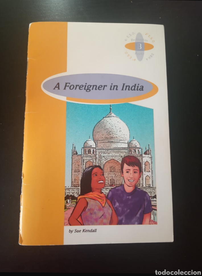 Libros de segunda mano: LIBRO INGLES. A FOREIGNER IN INDIA. SUE KENDALL. - Foto 1