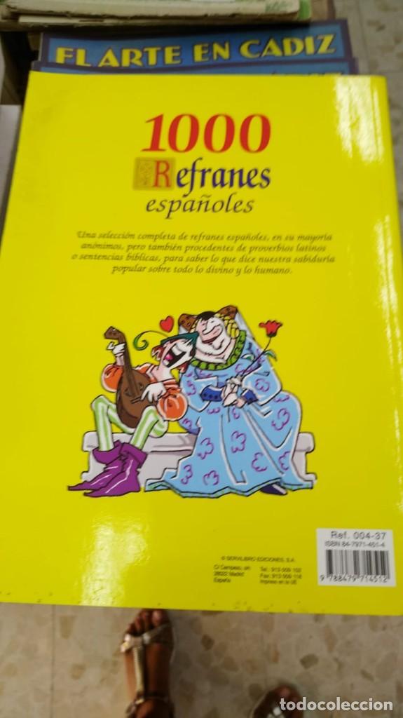 Libros de segunda mano: 1000 REFRANES ESPA&Ntilde;OLES. LE-052 - Foto 3
