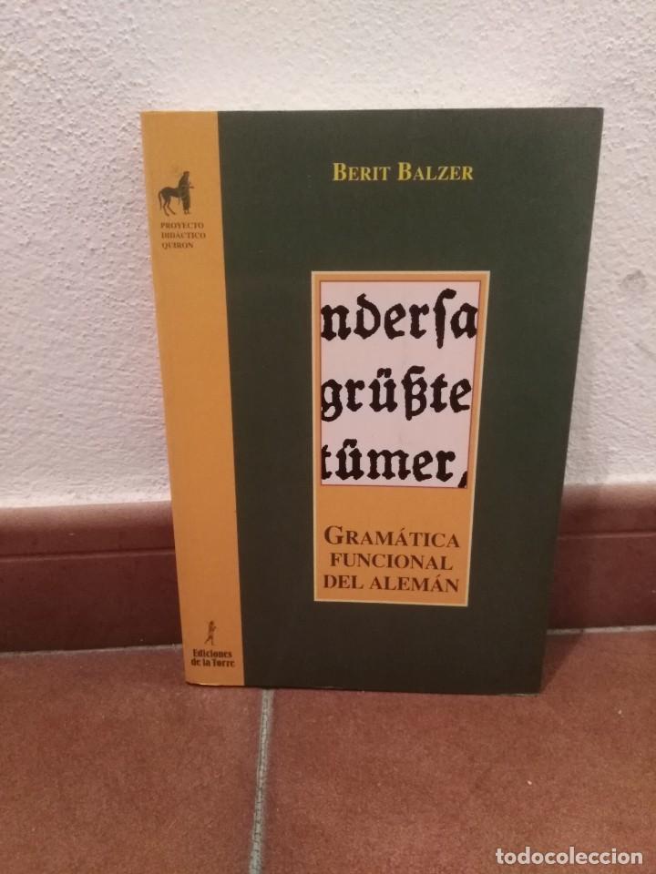 Libros de segunda mano: GRAM&Aacute;TICA FUNCIONAL DEL ALEM&Aacute;N - BERIT BALZER - Foto 1