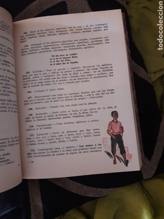 Libros de segunda mano: Gram&aacute;tica segundo grado, Editorial Luis Vives de 1947 - Foto 6
