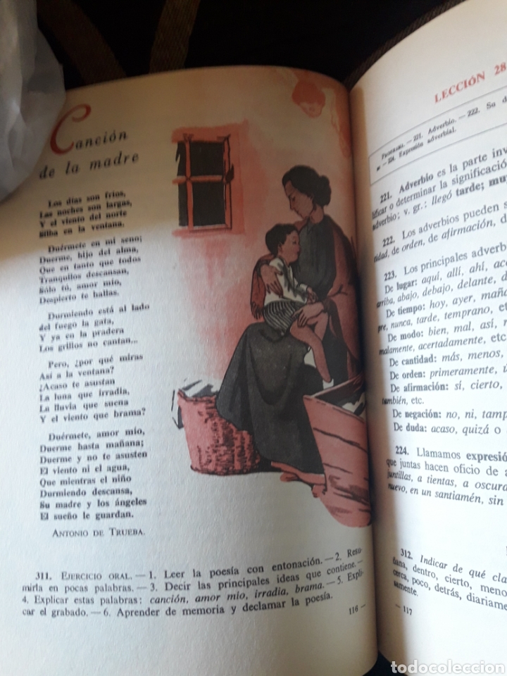 Libros de segunda mano: Gram&aacute;tica segundo grado, Editorial Luis Vives de 1947 - Foto 7