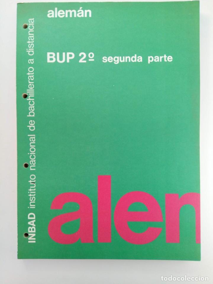 Libros de segunda mano: ALEM&Aacute;N BUP 2&ordm; SEGUNDA PARTE - INBAD (SIN USAR) - Foto 1