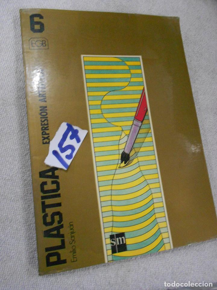 Libros de segunda mano: ANTIGUO LIBRO DE TEXTO - PLASTICA 6&ordm; EGB - Foto 1