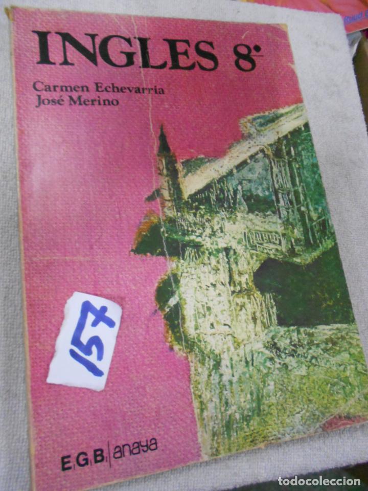 Libros de segunda mano: ANTIGUO LIBRO DE TEXTO - INGLES 8` EGB - Foto 1