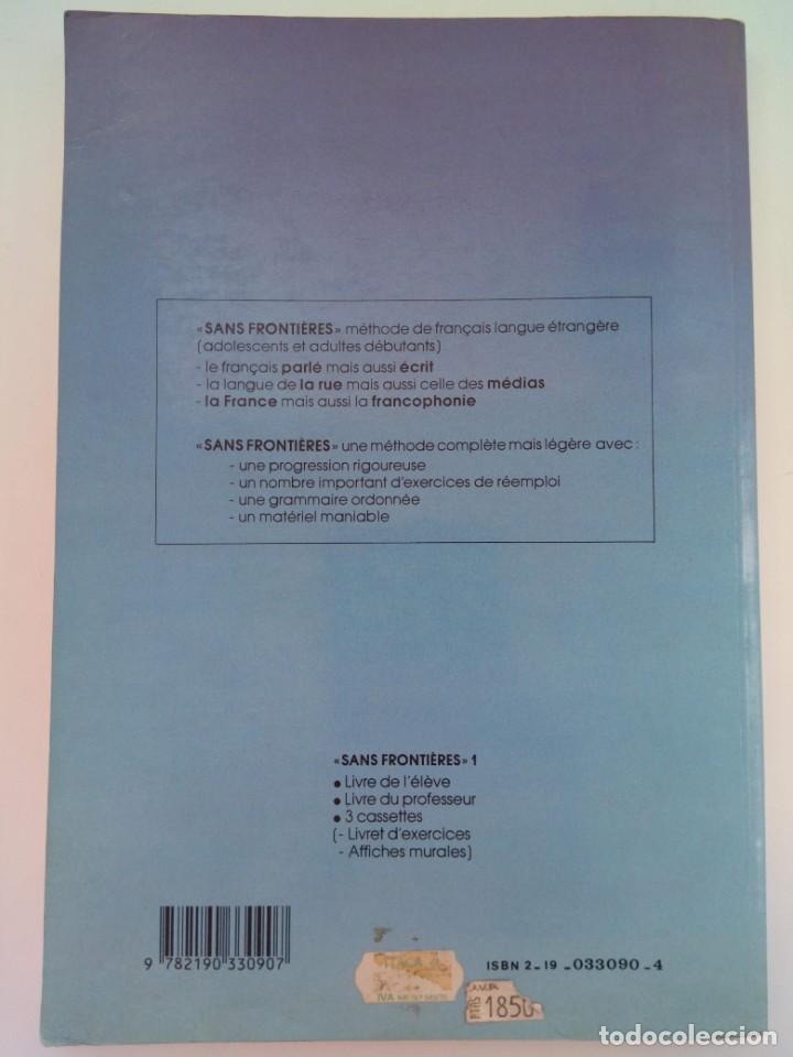 Libros de segunda mano: SANS FRONTIERS 1 - M&Eacute;THODE DE FRAN&Ccedil;AIS - CLE INTERNATIONAL - Foto 2