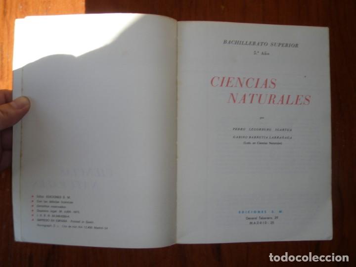 Libros de segunda mano: LIBRO CIENCIAS NATURALES 5&ordm; A&Ntilde;O S.M. - Foto 2