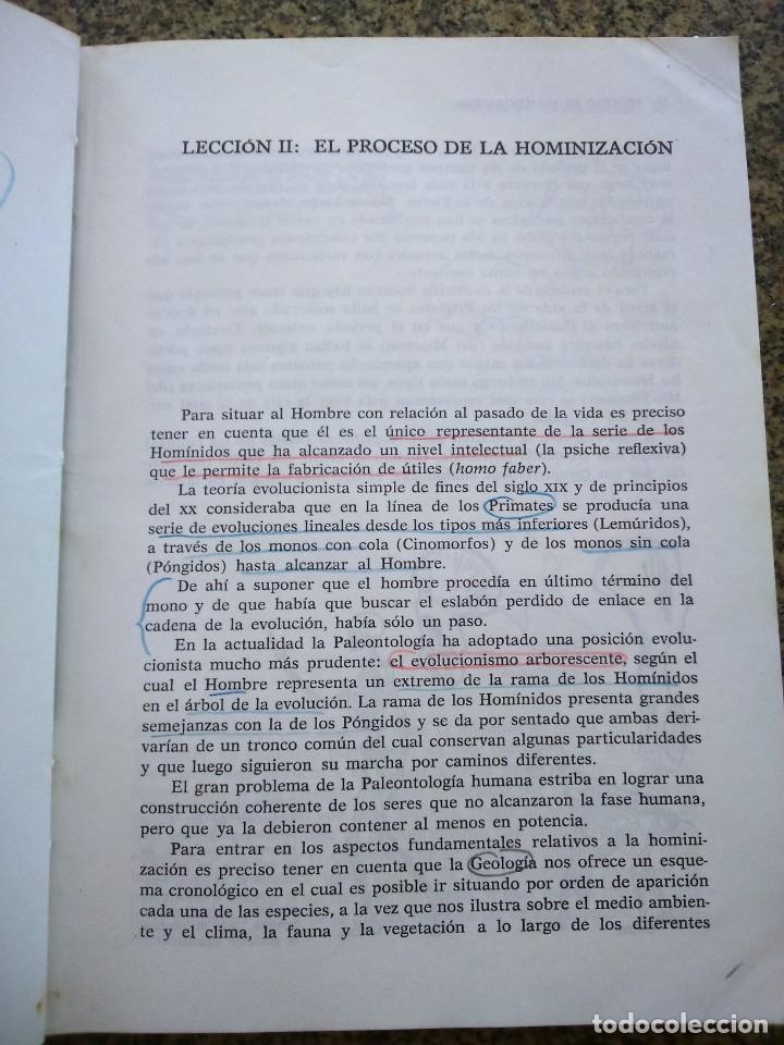 Libros de segunda mano: LECCIONES DE PREHISTORIA -- A. ARRIBAS -- TEIDE 1983 -- - Foto 3