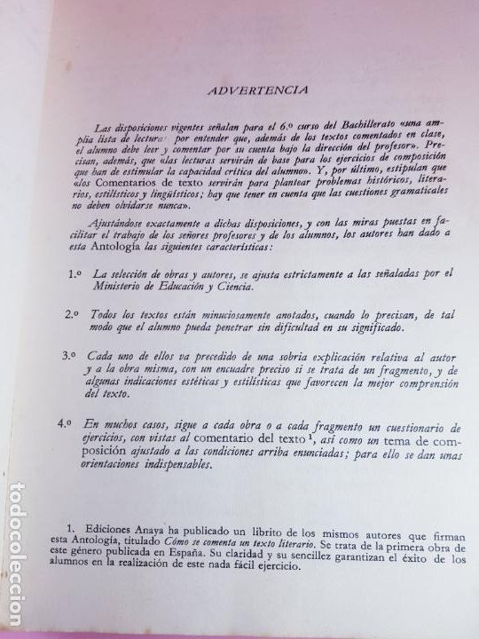 Libros de segunda mano: libro-antolog&iacute;a literaria-6&ordm;curso- - Foto 7