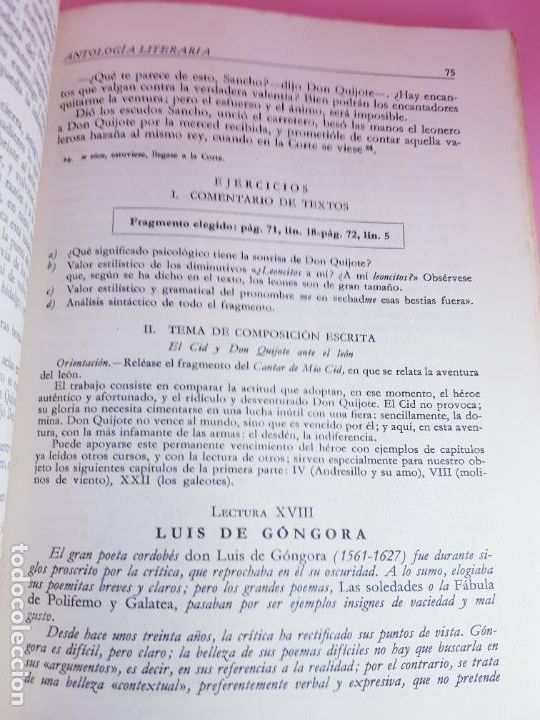 Libros de segunda mano: libro-antolog&iacute;a literaria-6&ordm;curso- - Foto 8