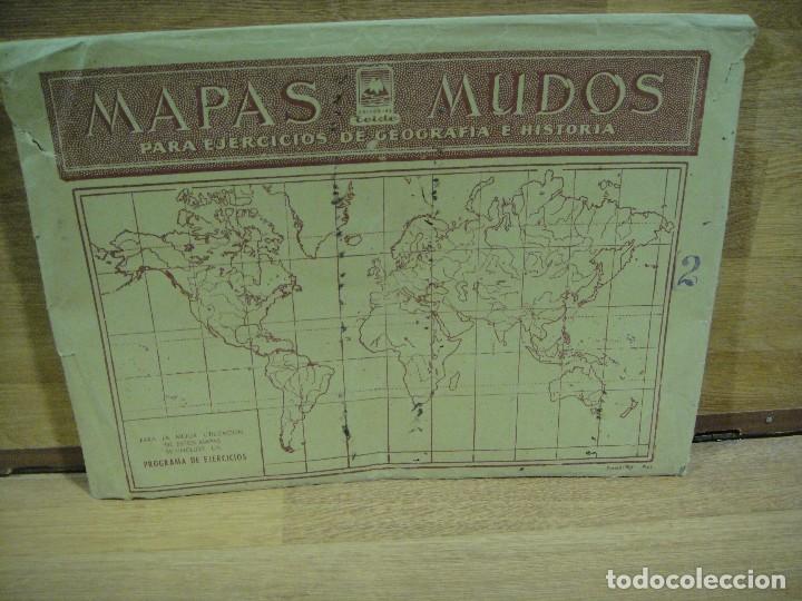 Libros de segunda mano: mapas mudos para ejercicios de geografia - 25 mapas , editorial teide - Foto 1