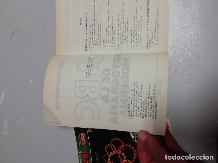 Libros de segunda mano: ABC de la ortograf&iacute;a moderna n&ordm; 8 - ESCARPANTER, Jos&eacute; - Foto 2