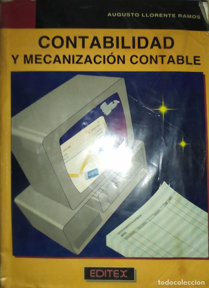 Libros de segunda mano: CONTABILIDAD Y MECANIZACION CONTABLE EDITEX - Foto 1
