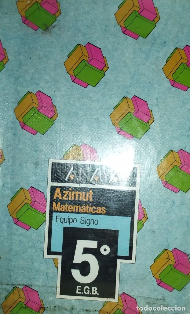 Libros de segunda mano: MATEM&Aacute;TICAS 5&ordm; EGB ANAYA ESCOLAR - Foto 1