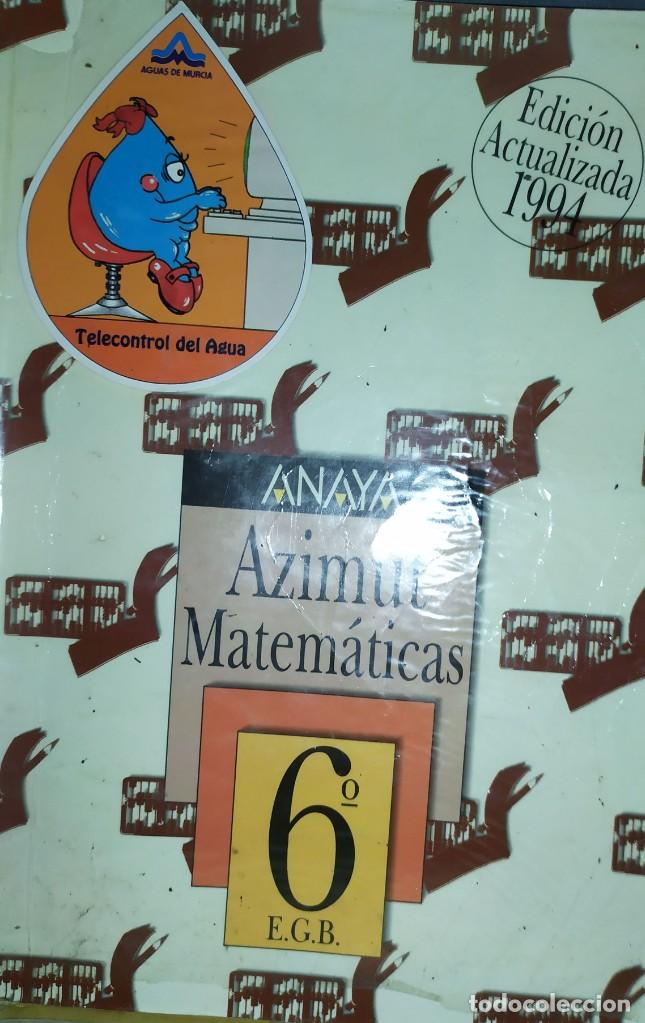 Libros de segunda mano: MATEM&Aacute;TICAS 6&ordm; EGB ANAYA ESCOLAR - Foto 1