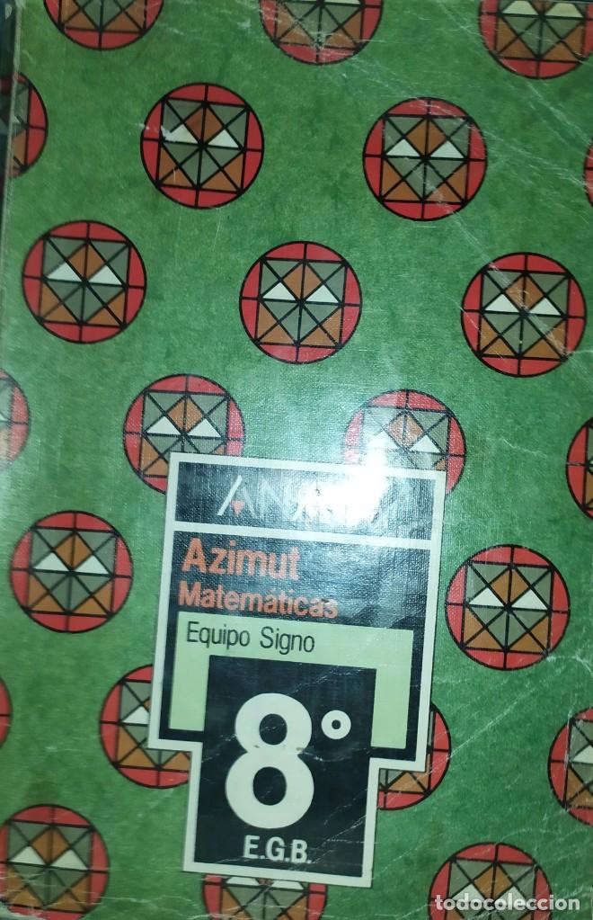 Libros de segunda mano: MATEM&Aacute;TICAS 8&ordm; EGB ANAYA ESCOLAR - Foto 1