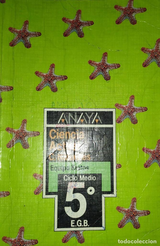 Libros de segunda mano: CIENCIAS NATURALES 5&ordm; DE EGB ANAYA ESCOLAR - Foto 1