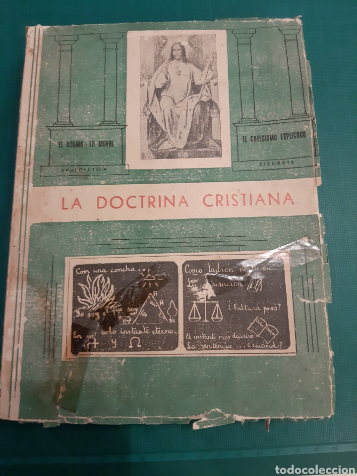 Libros de segunda mano: LA DOCTRINA CRISTIANA DOGMA MORAL EL CATECISMO EXPLICADO 1959 Eustasio Barrio Marinas SEGOVIA