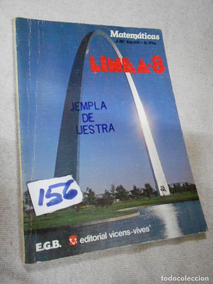 Libros de segunda mano: ANTIGUO LIBRO DE TEXTO - MATEMATICAS LINEA 8 - Foto 1