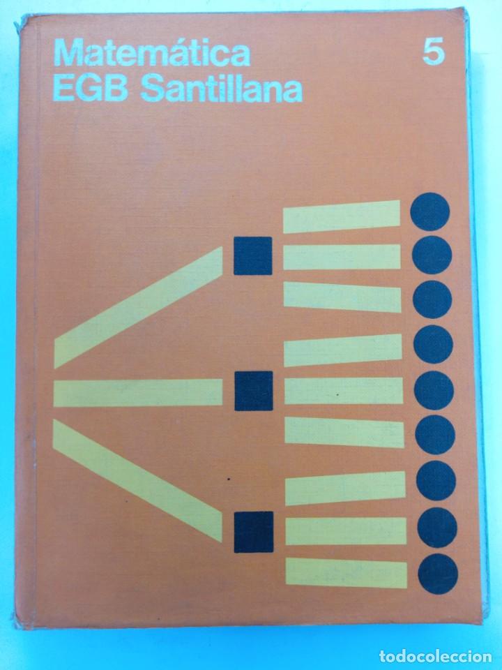 Libros de segunda mano: MATEM&Aacute;TICA 5 EGB - SANTILLANA - Foto 1