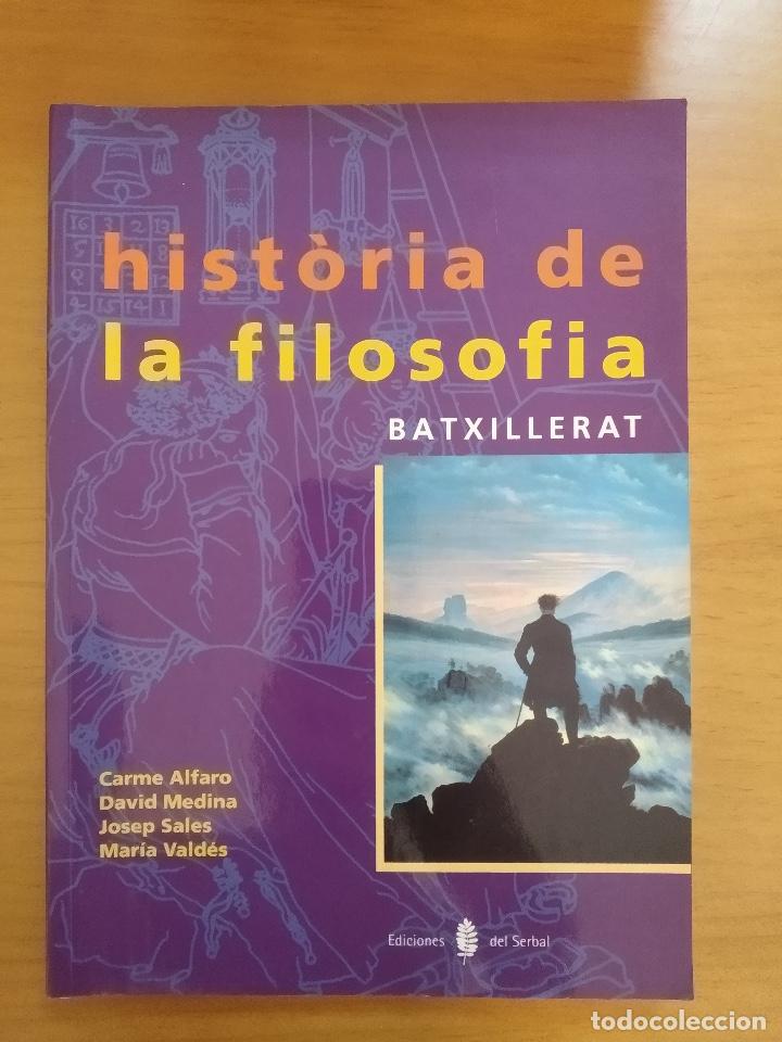Libros de segunda mano: Hist&ograve;ria de la filosofia. llibre de Batxillerat. - Foto 1