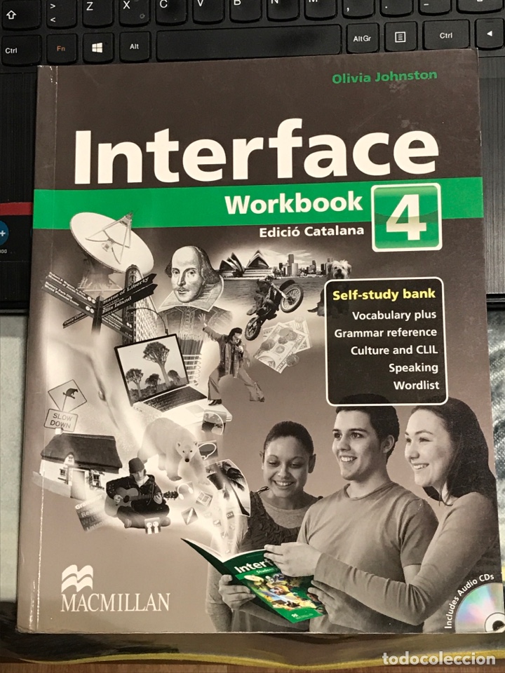 Libros de segunda mano: Interface Workbook 4 Edici&oacute; Catalana MACMILLAN libro ingles - Foto 1