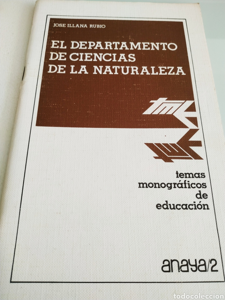 Libros de segunda mano: El departamento de ciencias de la naturaleza Jos&eacute; illana rubio