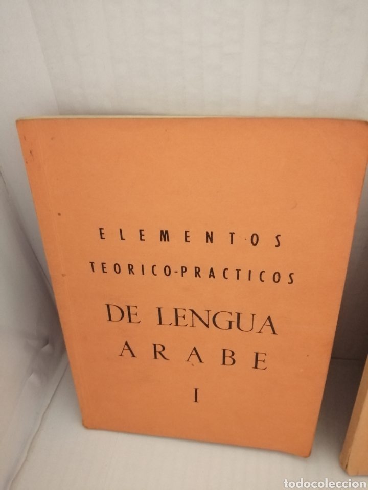 Libros de segunda mano: Elementos te&oacute;rico-pr&aacute;cticos de lengua &aacute;rabe, Volumenes I y II - Foto 3