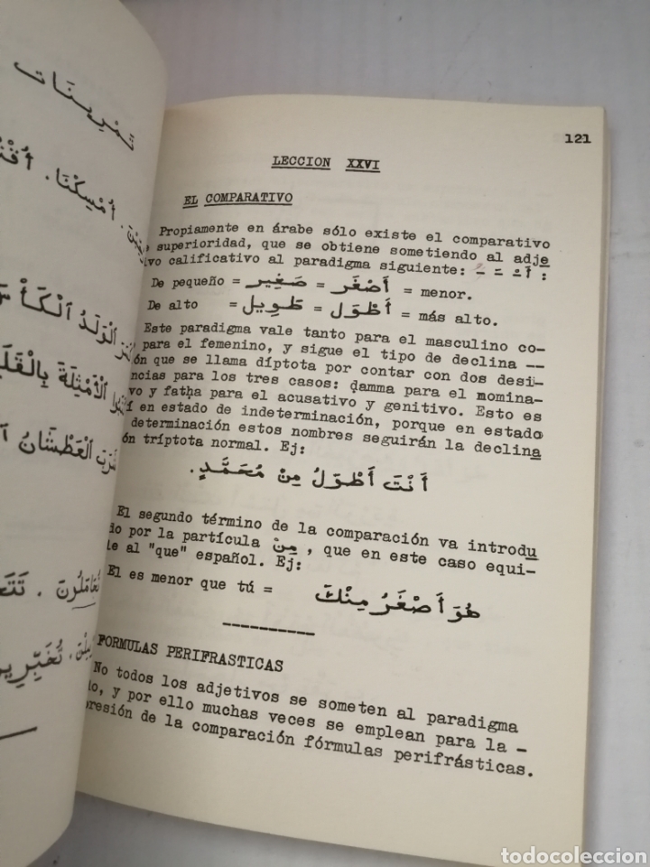 Libros de segunda mano: Elementos te&oacute;rico-pr&aacute;cticos de lengua &aacute;rabe, Volumenes I y II - Foto 4