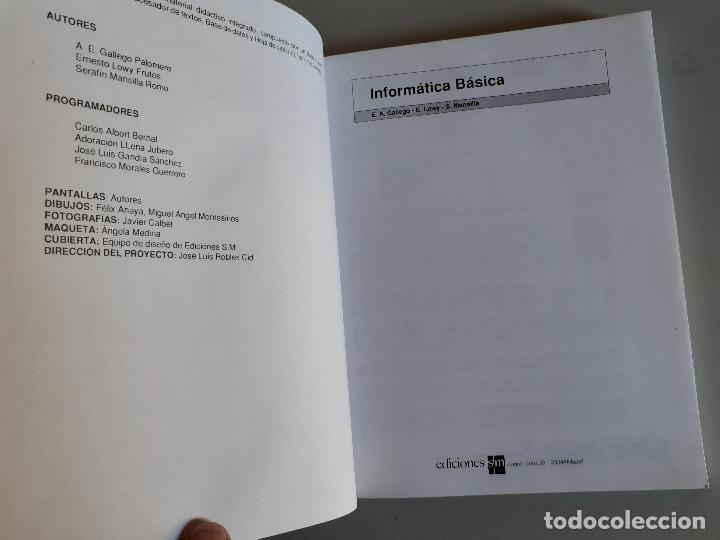 Libros de segunda mano: INFORMATICA BASICA SM - Foto 5