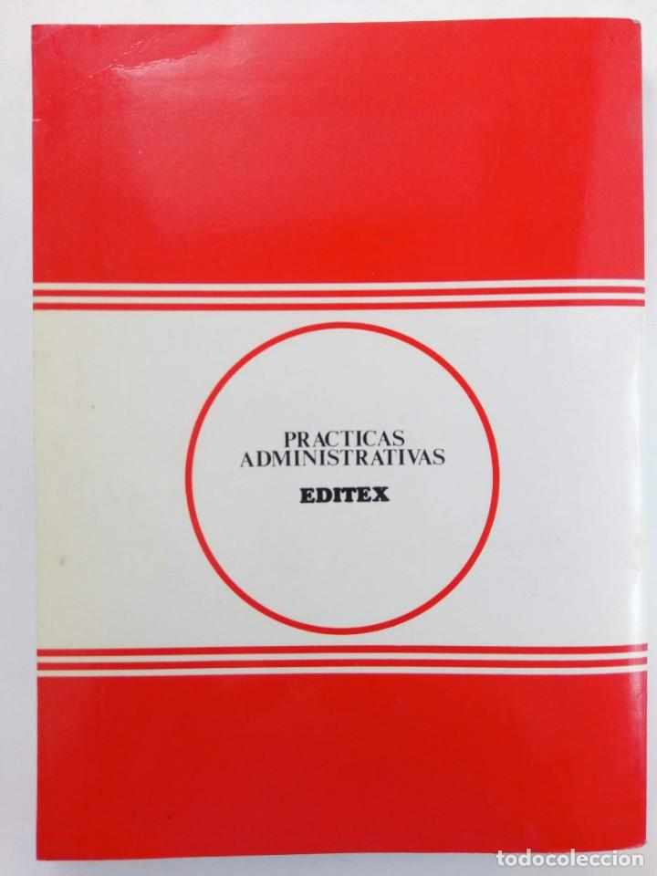 Libros de segunda mano: PR&Aacute;CTICAS ADMINISTRATIVAS - SEGUNDO GRADO - SEGUNDO CURSO - EDITEX - Foto 2