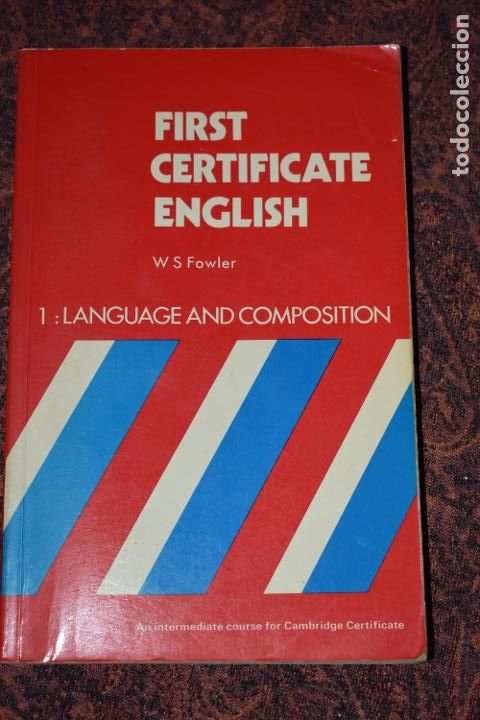 Libros de segunda mano: LIBROS FIRST CERTIFICATE ENGLISH HONG KONG 1979 - Foto 1