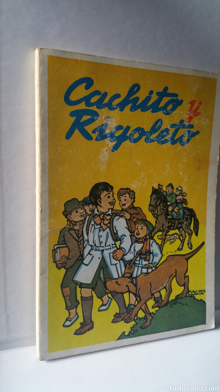 Libros de segunda mano: Cachito y Rigoleto. Libro escolar, 1973. - Foto 2