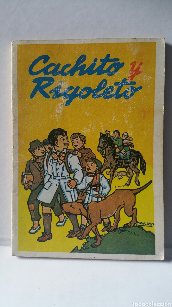 Libros de segunda mano: Cachito y Rigoleto. Libro escolar, 1973. - Foto 1