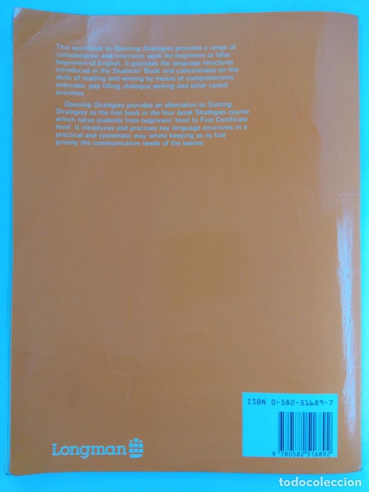 Libros de segunda mano: OPENING STRATEGIES WORKBOOK - Foto 2