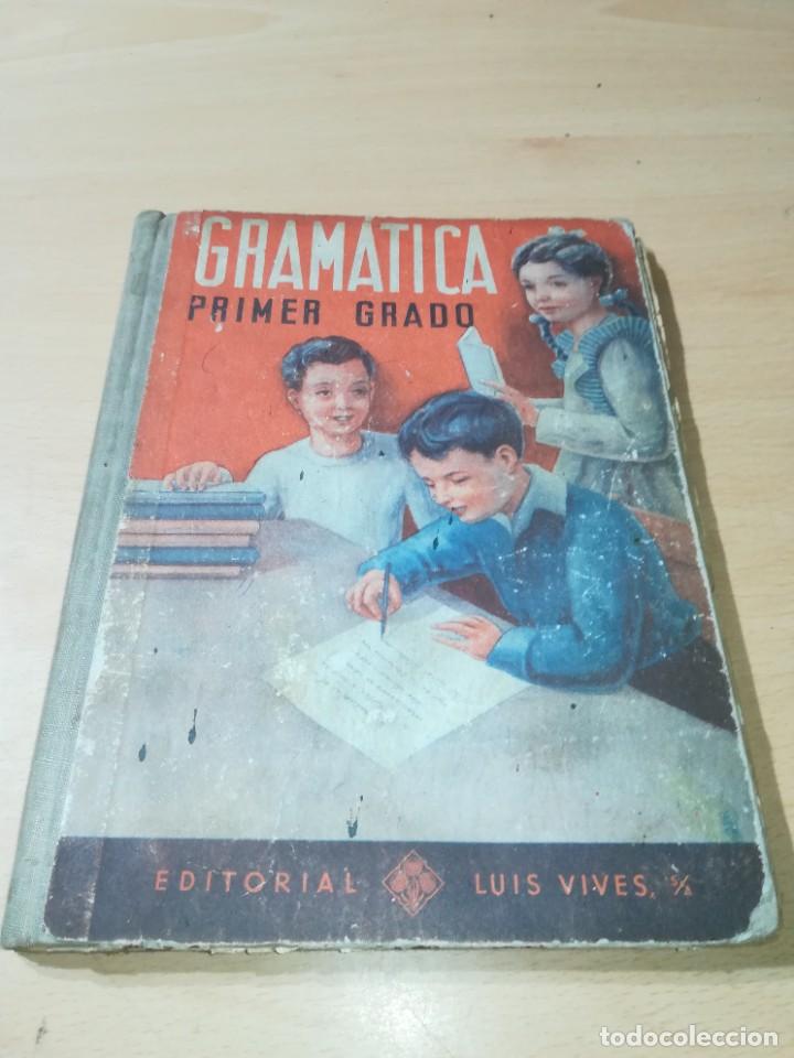 Libros de segunda mano: GRAMATICA PRIMER GRADO EDITORIAL LUIS VIVES S+206 - Foto 1