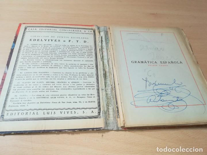 Libros de segunda mano: GRAMATICA PRIMER GRADO EDITORIAL LUIS VIVES S+206 - Foto 4