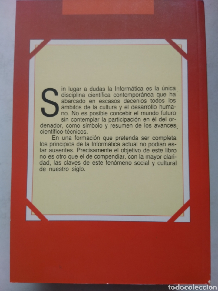 Libros de segunda mano: INFORM&Aacute;TICA PRINCIPIOS GENERALES/BIBLIOTECA PR&Aacute;CTICA DEL ESTUDIANTE - Foto 2