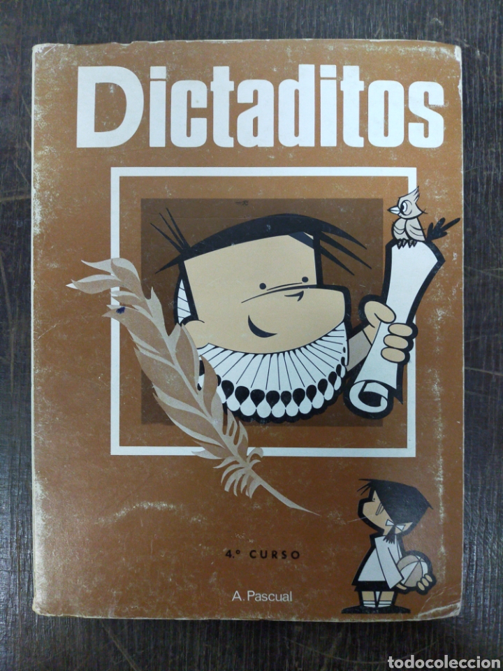 Libros de segunda mano: Dictaditos. 4? curso. A. Pascual. - Foto 1
