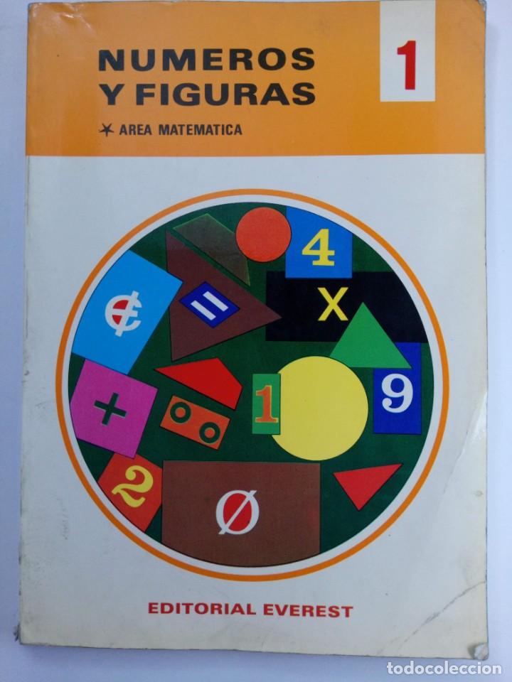 Libros de segunda mano: N&Uacute;MEROS Y FIGURAS 1 - AREA MATEM&Aacute;TICA - EDITORIAL EVEREST (SIN USAR) - Foto 1