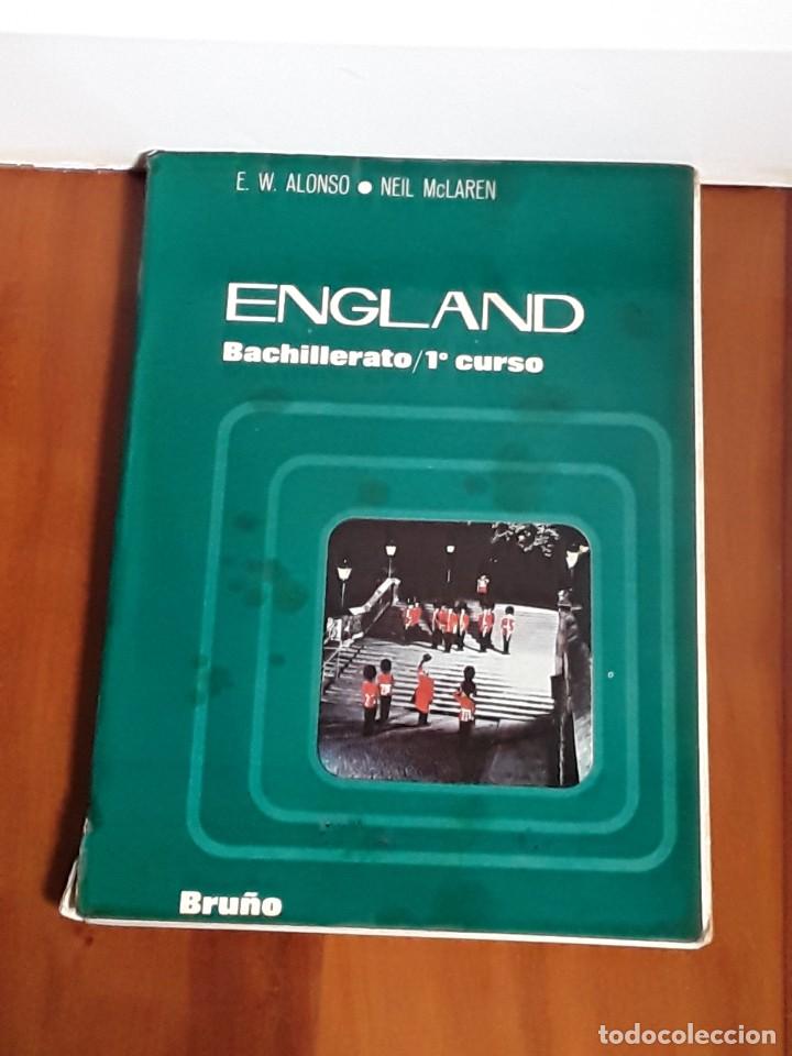 Libros de segunda mano: INGLES.ENGLAND. BRU&Ntilde;O. 1&ordm; BUP. - Foto 1