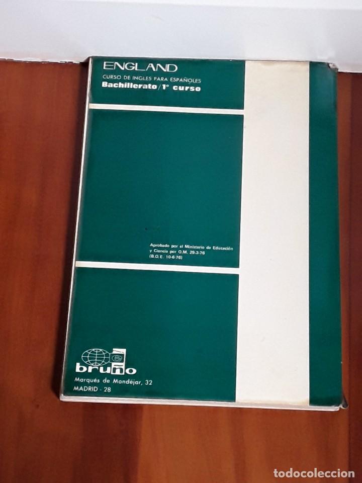 Libros de segunda mano: INGLES.ENGLAND. BRU&Ntilde;O. 1&ordm; BUP. - Foto 2