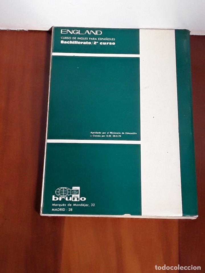 Libros de segunda mano: INGLES.ENGLAND. BRU&Ntilde;O. 2&ordm; BUP. - Foto 2