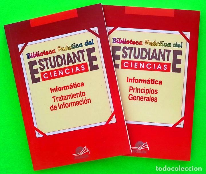 Libros de segunda mano: Inform&aacute;tica - Biblioteca pr&aacute;ctica del estudiante (2 libros) - Foto 1